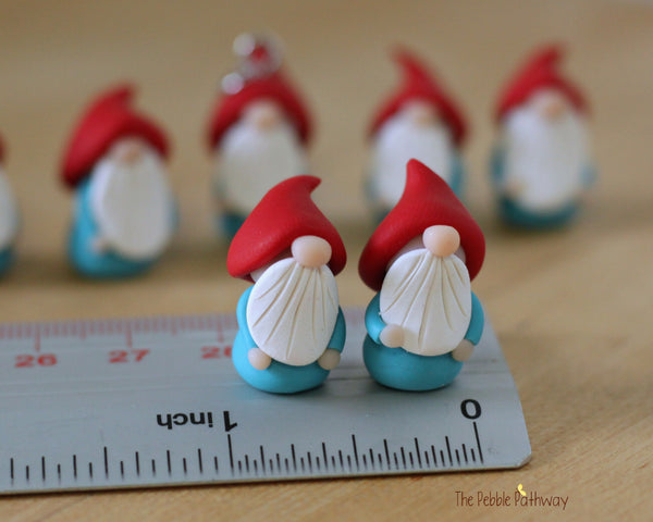 Itty bitty gnomes - a teeny tiny gnome to bring you good luck - ThePebblePathway