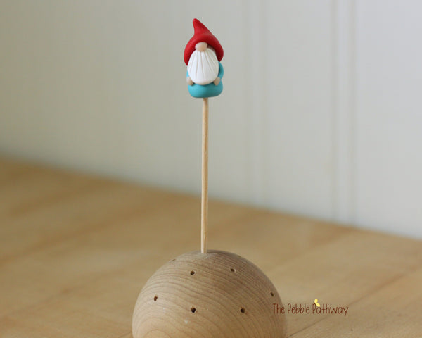 Itty bitty gnomes - a teeny tiny gnome to bring you good luck - ThePebblePathway